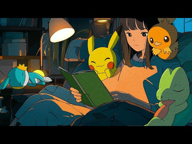 Lofi Pokemon mix丨『Littleroot Town』 -Stay up late with everyone- class=