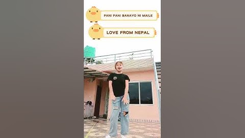 tiktok trending reel pani pani banayo ni maile #shorts #tiktokviral #shortsfeed #dance