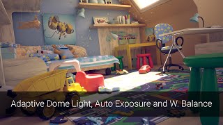 V-Ray Next for Maya Courseware – 1.1  Adaptive Dome Light, Auto Exposure and White Balance