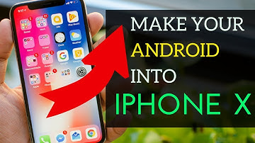 How To Make Android Look Like iPHONE X || I PHONE X Launcher For Android || !phone X