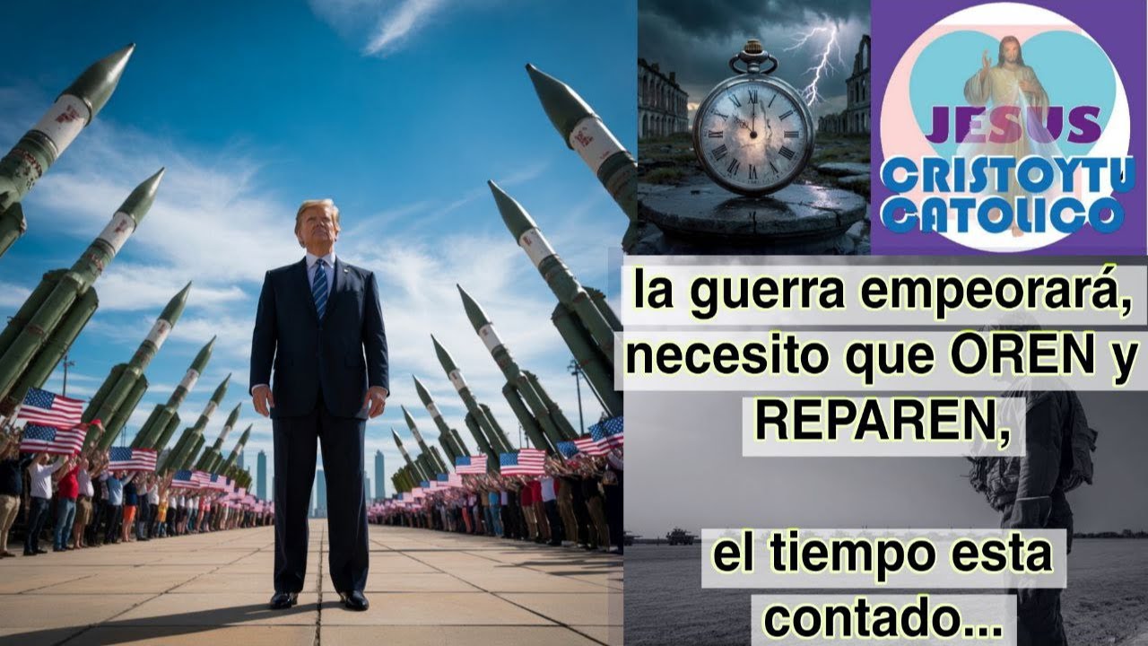 ⚠️⚠️ El TIEMPO ESTA CONTADO, la Guerra empeora, OREN Y REPAREN...
