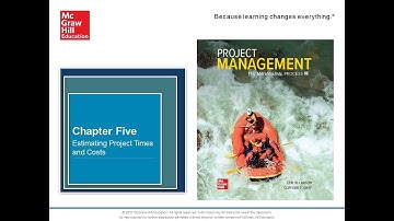 Project Management Lesson 5 Estimating Project Times and Costs