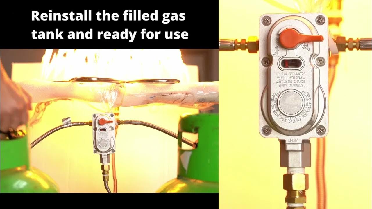 2 Stage Auto Changeover LP Regulator YouTube