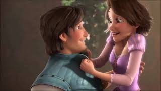 Rapunzel and Flynn Ever ever after (from Enchanted) music video