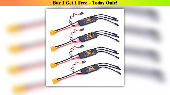 Top Readytosky 40A 2-4S ESC Speed Controller With UBEC 5V 3A For RC FPV Quadcopter RC Airplanes Hel