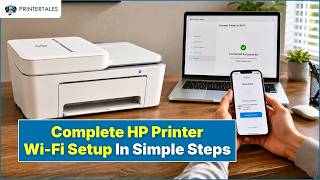HP Printer to WiFi Setup  - Connect to Wireless Network | Printer Tales