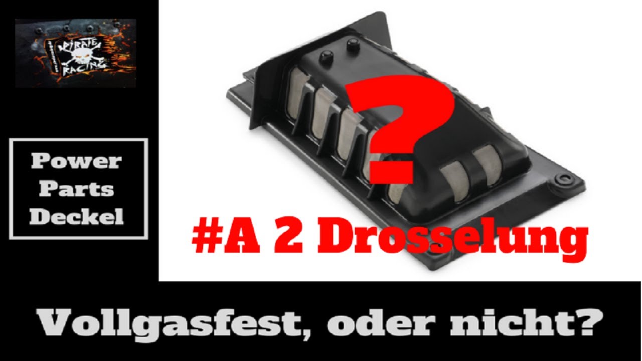 KTM / HUSQVARNA AIRBOX FILTERDECKEL. STROMSTEIGERUNG