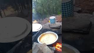 Making Tea Outdoors in the Mountains | Relaxing Nature shorts