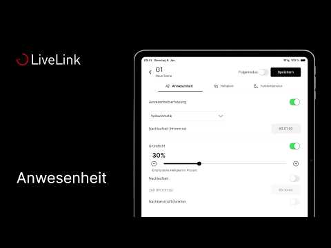 TRILUX LiveLink ONE – How to: Anwesenheitserfassung konfigurieren