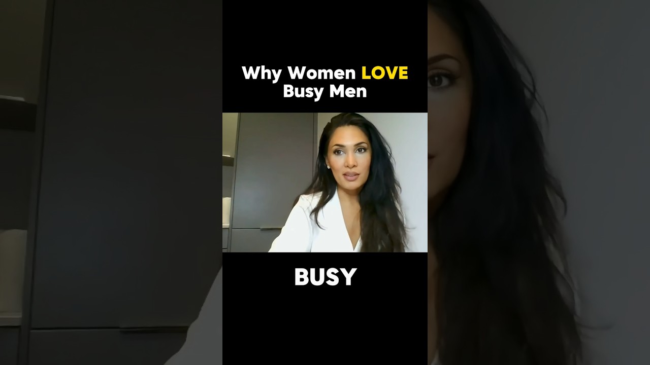 Outline Video Why do women love BUSY men? - Sadia Khan #relationship