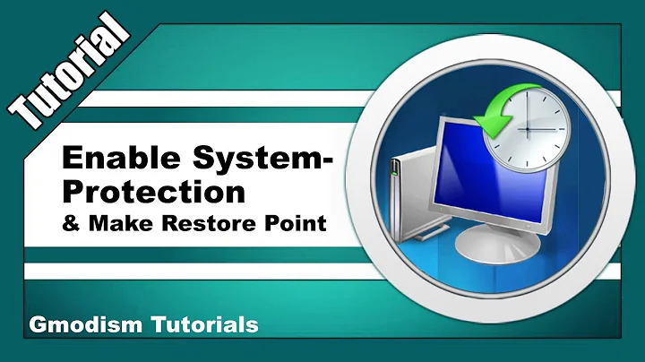 How to create a restore point & Enable System Protection in Windows 10/8/7 - 2025 Working Tutorial