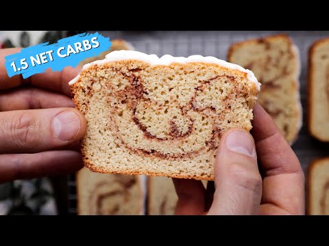 Keto Cinnamon Swirl Bread 1.5 NET CARBS