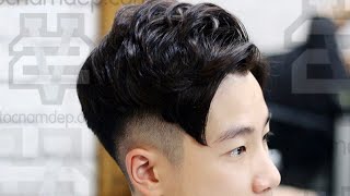 Cắt tạo kiểu tóc 6/4 Side Part| Phong cách Rocker Nguyễn