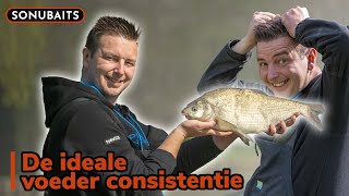 De ideale consistentie voor jouw voeder om te vissen met de vaste hengel | Joost Vos