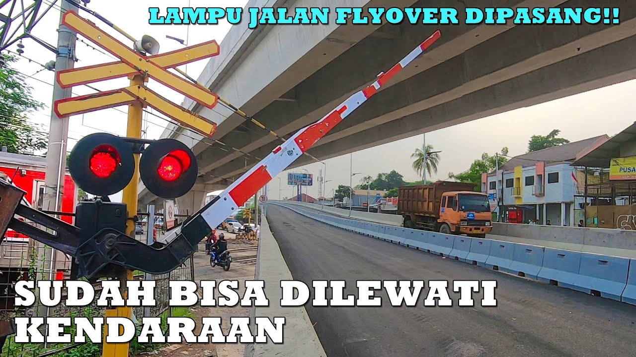 UPDATE !! Flyover Cisauk Sudah Di Uji Coba, Bagaimana Nasib Palang Kereta Api nya??