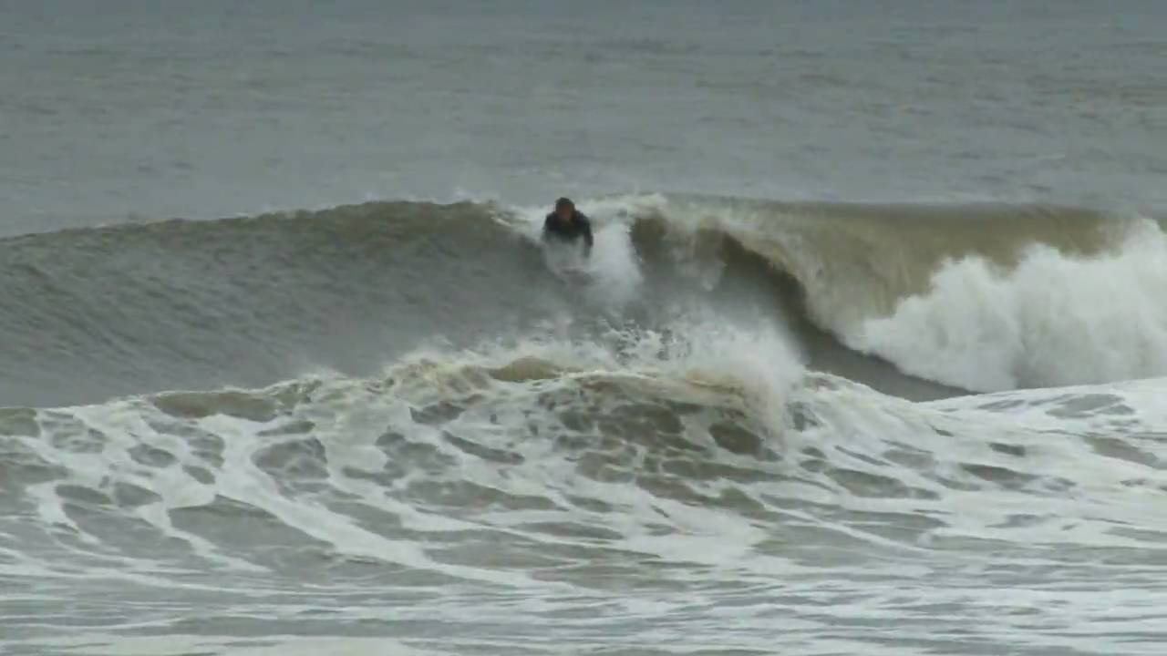 SURFING New York central Long Island SATURDAY 10 10 09 YouTube