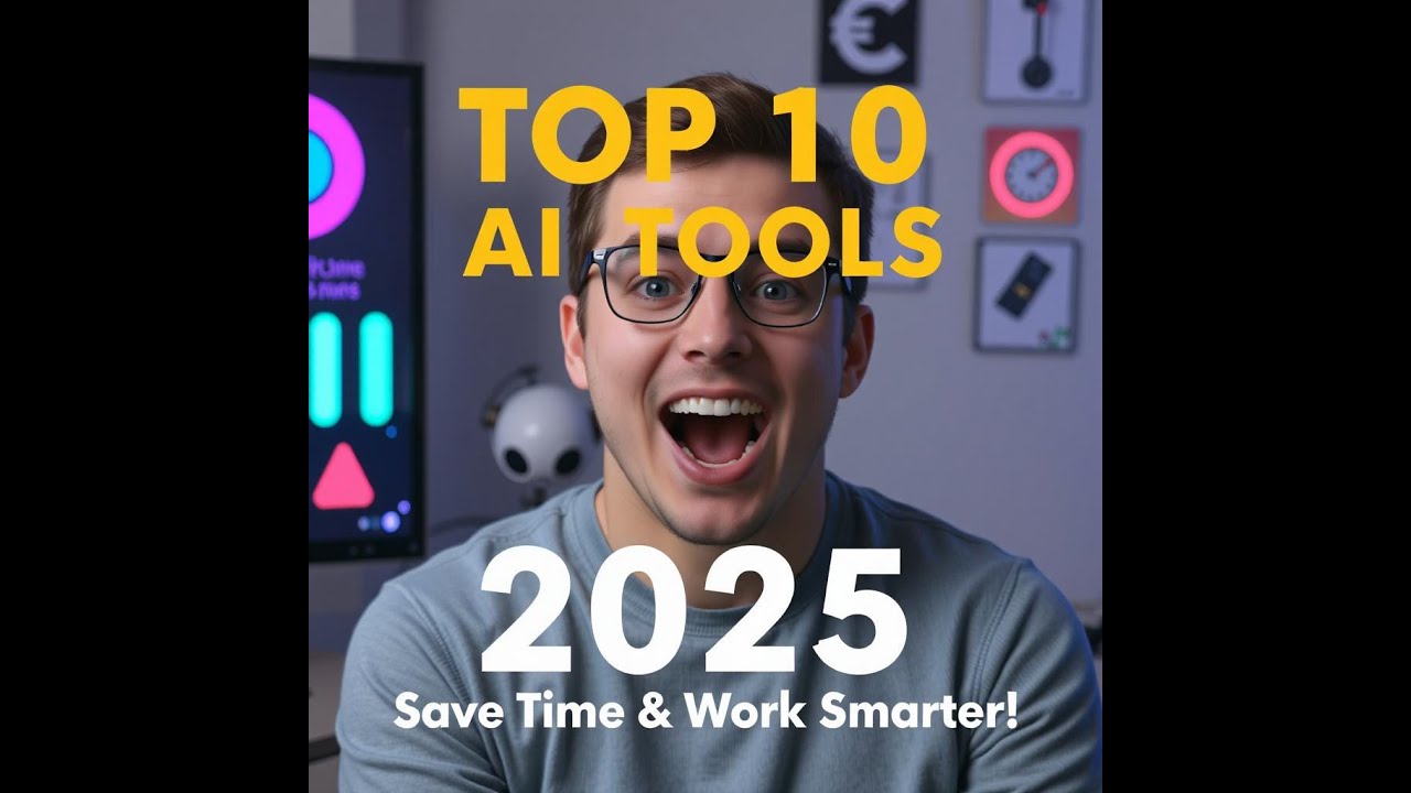 Top 10 AI Tools 2025 | Save Time & Boost Productivity - YouTube