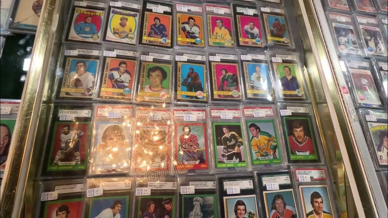 Hockey cards at the Bay Area card show. Clearwater FL. 2/3/2024 YouTube