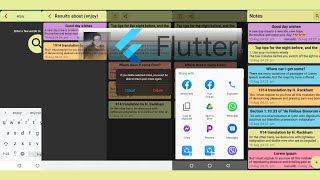 Preview Notes app with Flutter