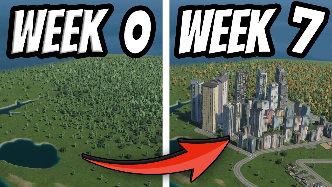 I made a subscriber city on Youtube! | OurCity Week 7 - YouTube