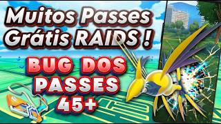 RAID PASS GLITCH 45+ TONS OF FREE RAID PASSES IN Pokémon GO FAKE GPS NO BAN NEW POKÉMON GUIDE! screenshot 2