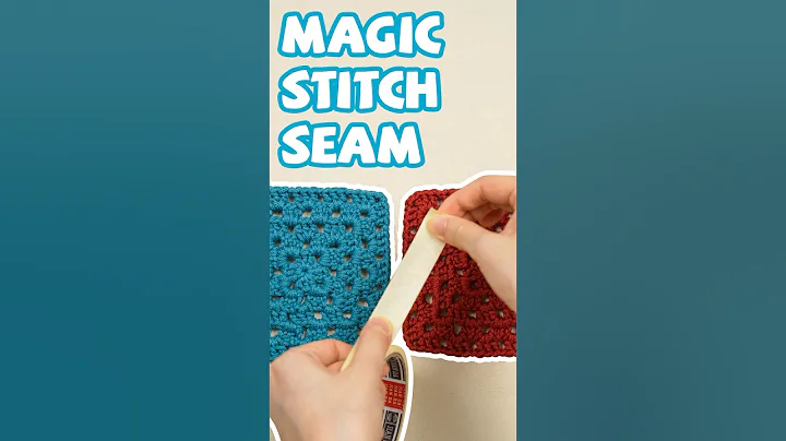A great invisible seam stitching tip. #crochettutorial #crochetting #yeezhee
