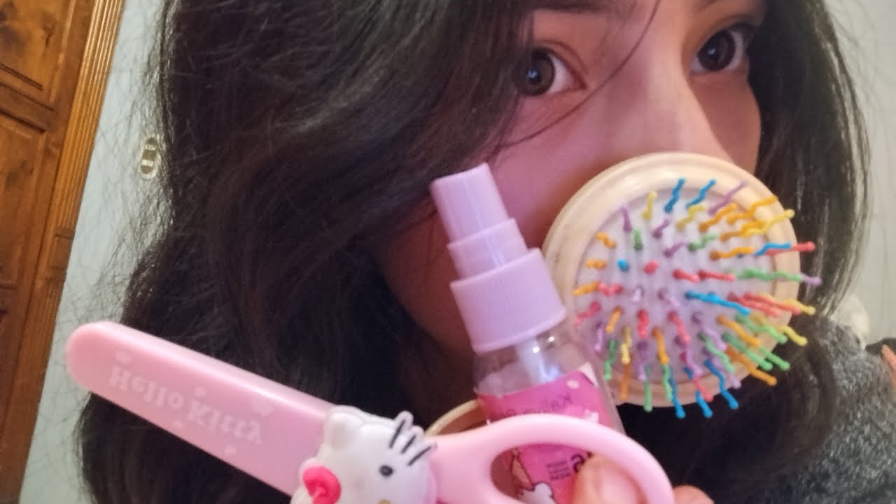 Te corto el cabello con muchos sonidos de boca | Asmr casero