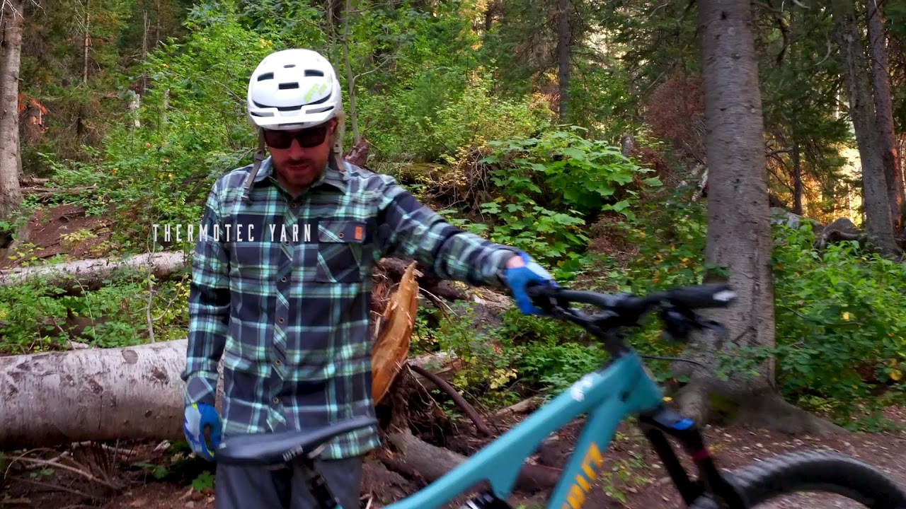 flannel mountain bike shirt