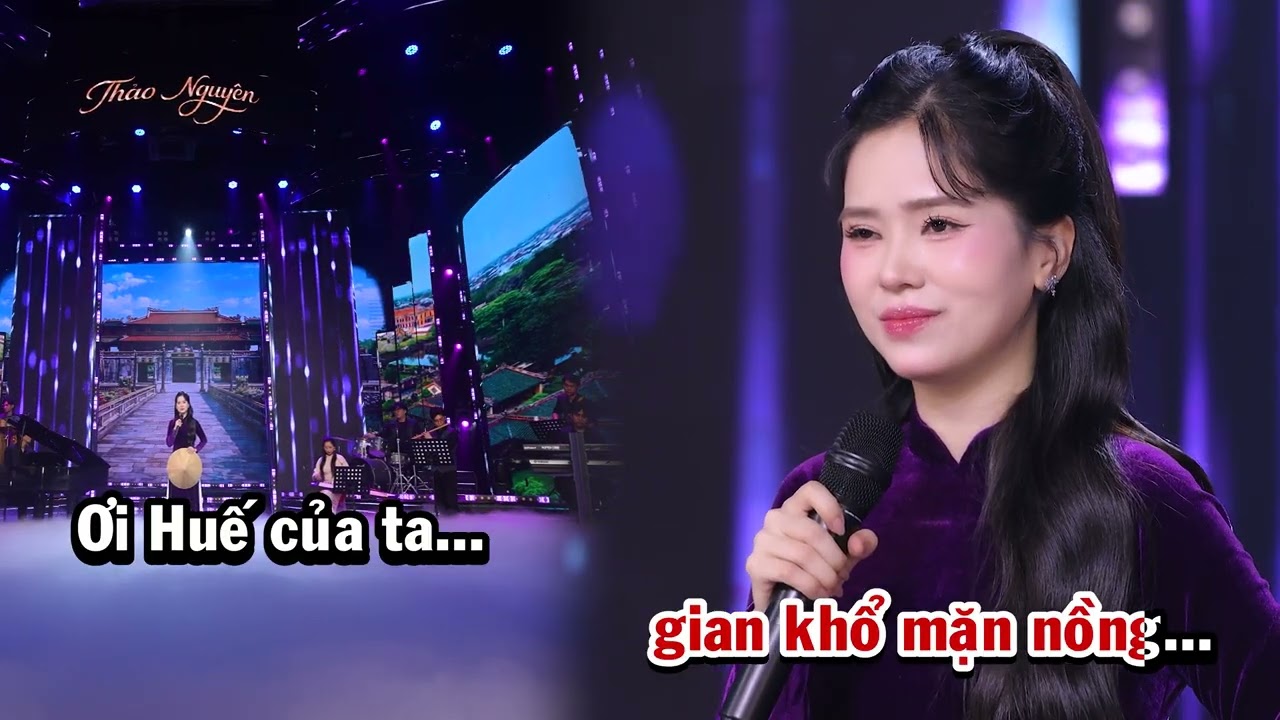 KARAOKE | HUẾ TÌNH YÊU CỦA TÔI -  KARAOKE TONE NỮ - THẢO NGUYÊN BOLERO | BEAT CHẤT LƯỢNG CAO