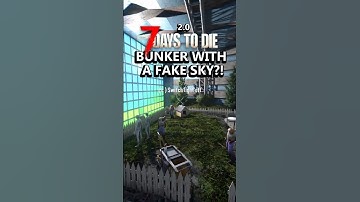 New Bunker POI With Fake Skyline – 7 Days to Die 2.0 #7dtd