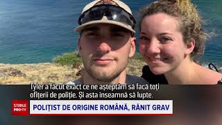 Un polițist român din SUA este considerat erou. Ce a făcut tânărul