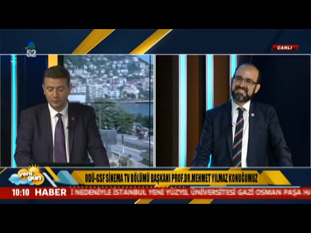 11/06/2020 YENİ GÜN-PROF.DR.MEHMET YILMAZ/ODÜ-GSF SİNEMA VE TV BÖLÜMÜ BŞK.