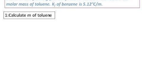 6 Colligative properties Freezing point lowering