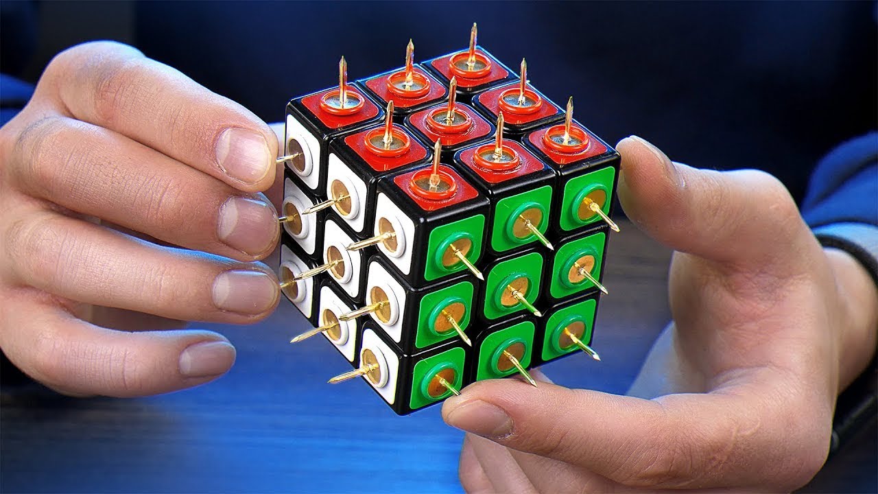 I made the most dangerous Rubik’s Cube and try to solve it YouTube