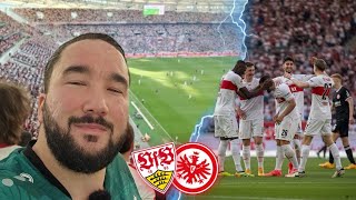 EUROPA WIR KOMMEN! 🔥⚽️ VfB Stuttgart vs Eintracht Frankfurt | Stadionvlog 🏟