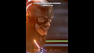 other speedsters opening a breach VS... | #shorts