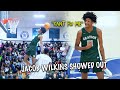Nba hall of fame legend son vs sh talking student section jacob wilkins stood on business