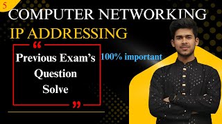 5. IP Address | Question Solve Part-4 | Previous Year Question | Computer Network | Bangla Tutorial