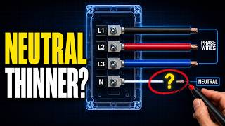 Why Is the Neutral Wire Sometimes Thinner Than Phase Wires?