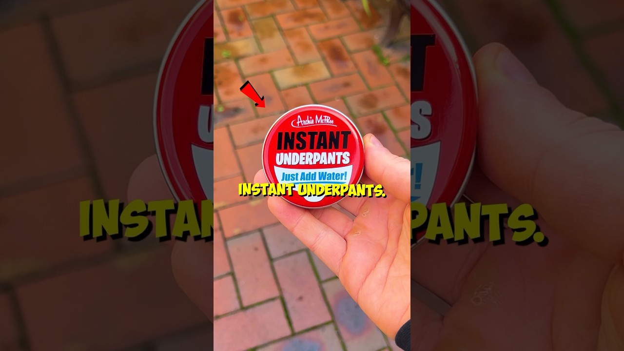 I Tried On Instant Underpants