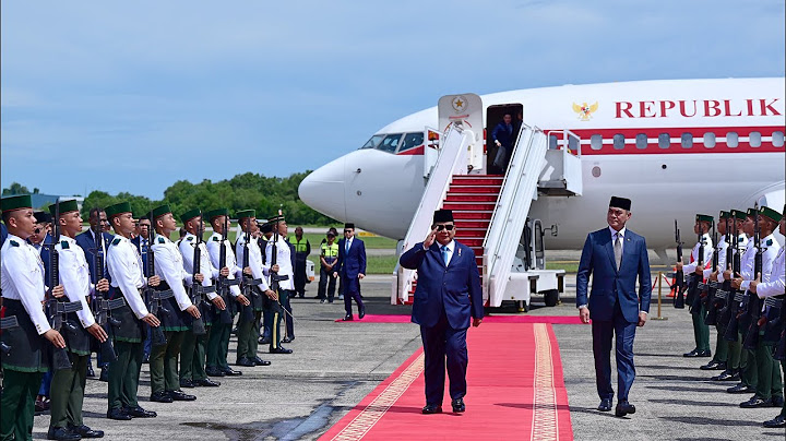 Presiden Prabowo Tiba di Brunei Darussalam untuk Kunjungan Kenegaraan, 14 Mei 2025