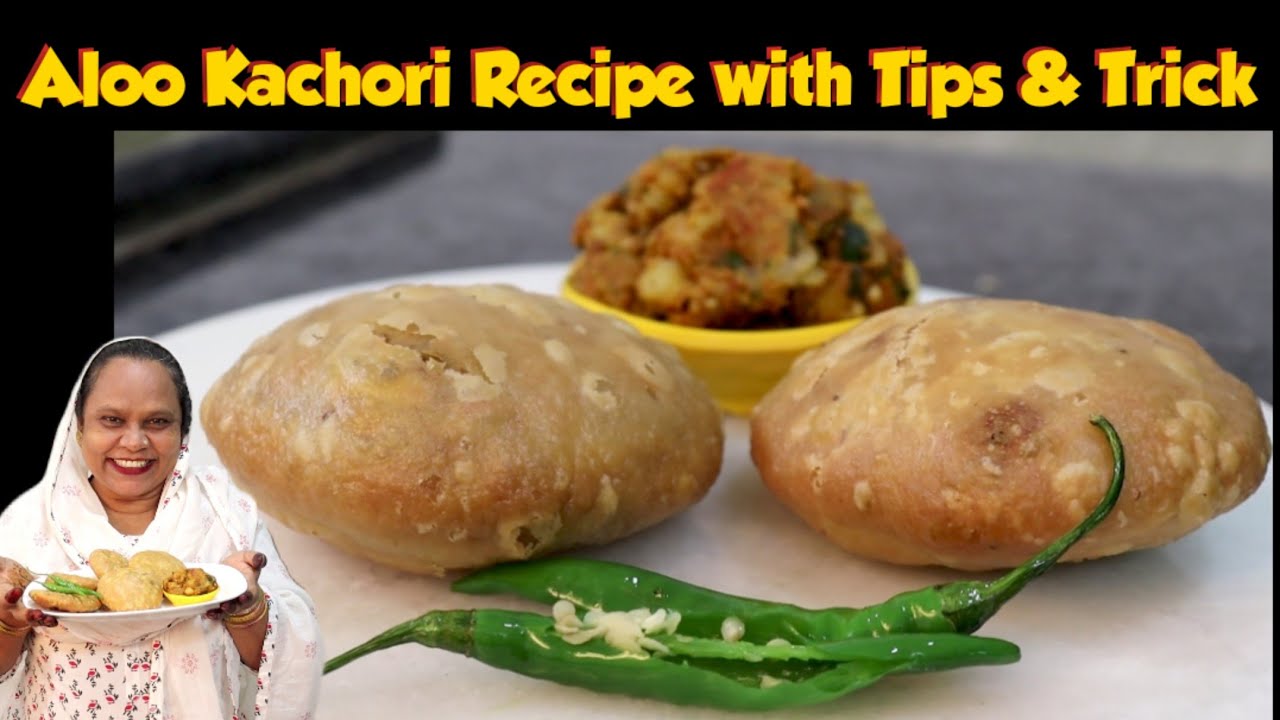 Aloo Kachori recipe with Tips & Trick | Khasta Kachori Recipe | Kachori