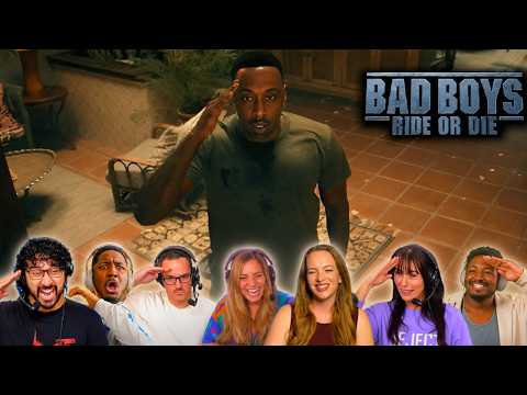 TOP Reaction to "Reggie Killing All Invaders" in BAD BOYS: RIDE OR DIE (2024)