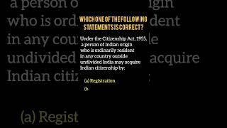 UPSC PYQs(2013) #polity#indianconstituion#upscpyq #capf#facts#gk#constitution