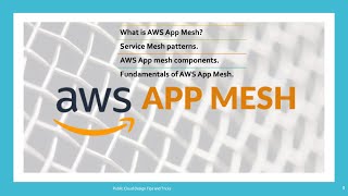 Fundamentals of AWS App Mesh | AWS App mesh components