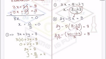 TKMaths Year 9 Simultaneous linear equation video 3