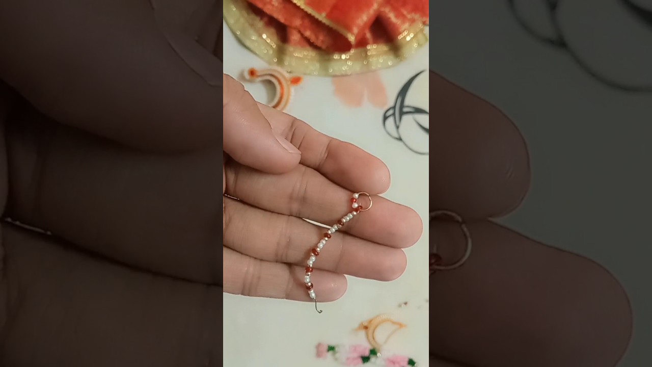 Mata rani ki home made chhoti si nath or maang tikka ❤🙏|| 