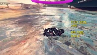 My new Motorcycle record! 69 Flat spins (Nice)