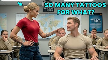 “Why So Many Tattoos, Lady?” Navy SEAL Asks — Her Answer Hit Harder Than Gunfire
