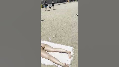 🇪🇸 Sunny day at Barcelona beach Spain